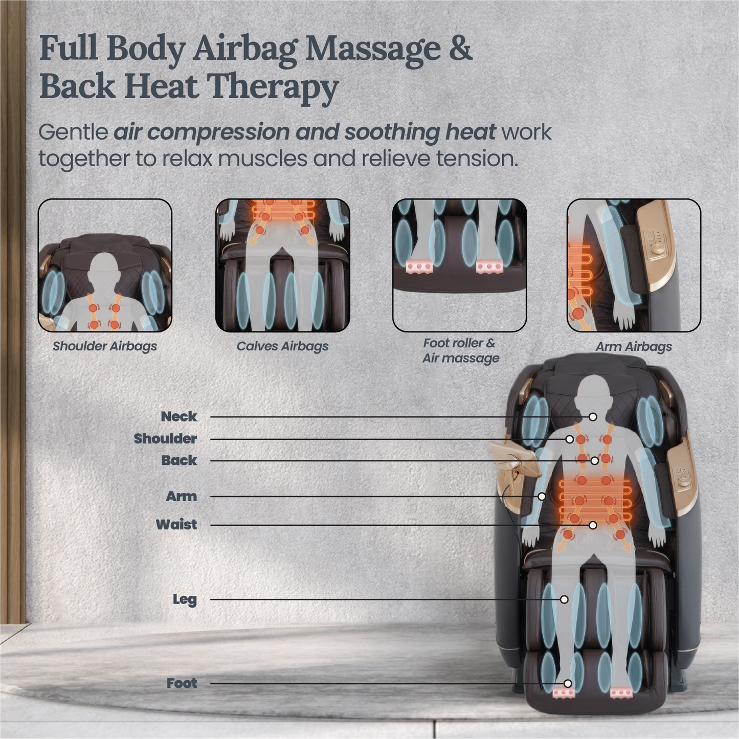 Enzonia+ Massage Chair