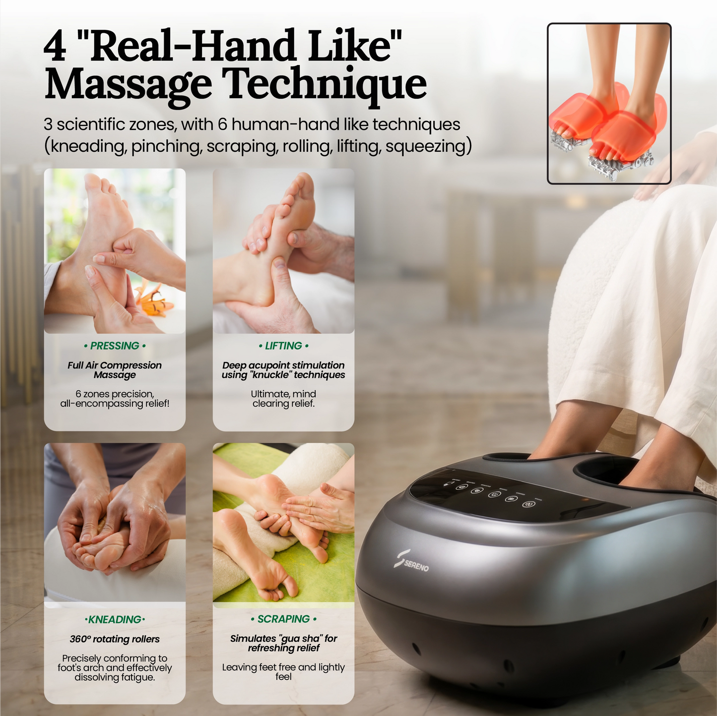 Midnight Foot Massager