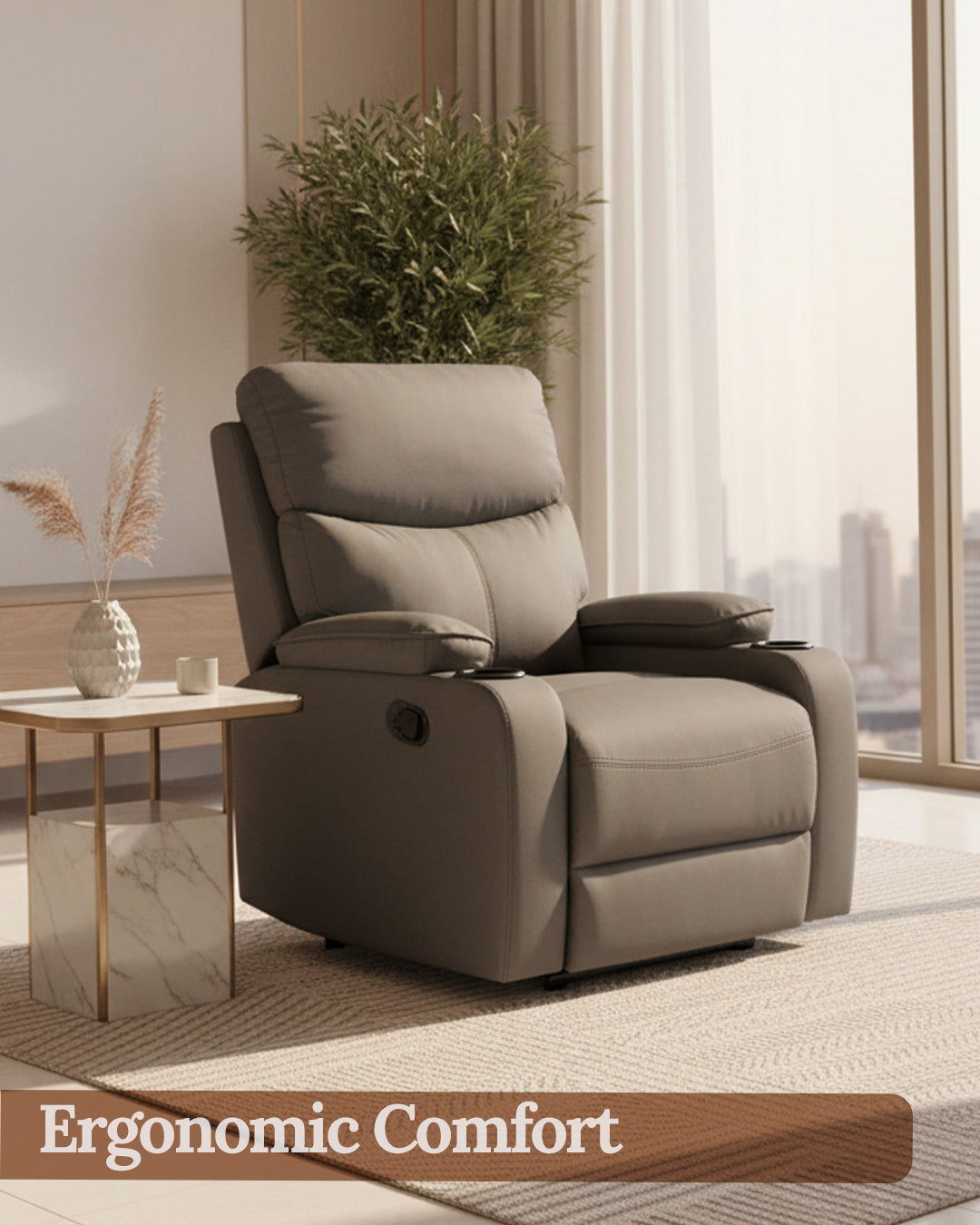 First Class Recliner Sofa